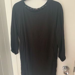 Lole long black shirt 3/4 sleeves